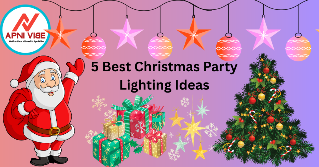 5 Best Christmas Party Lighting Ideas