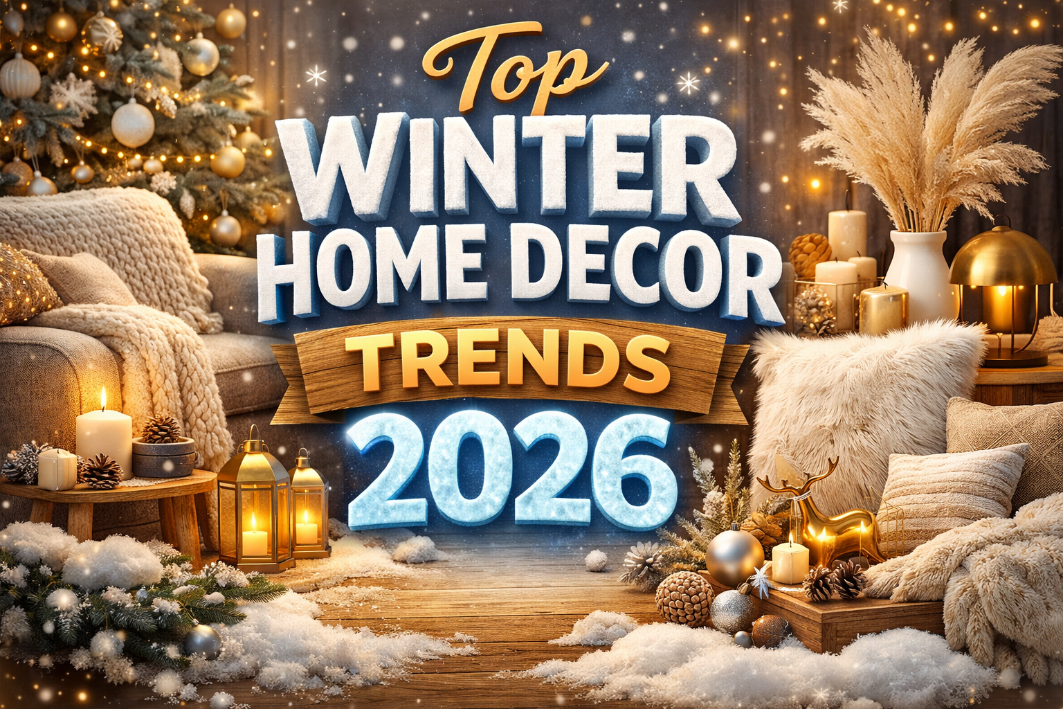 Top Winter Home Decor Trends 2026